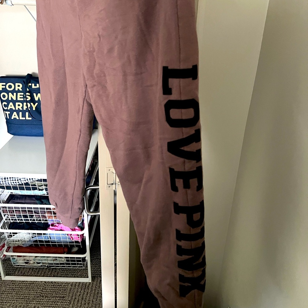 VS Pink Reversible sweatpants
